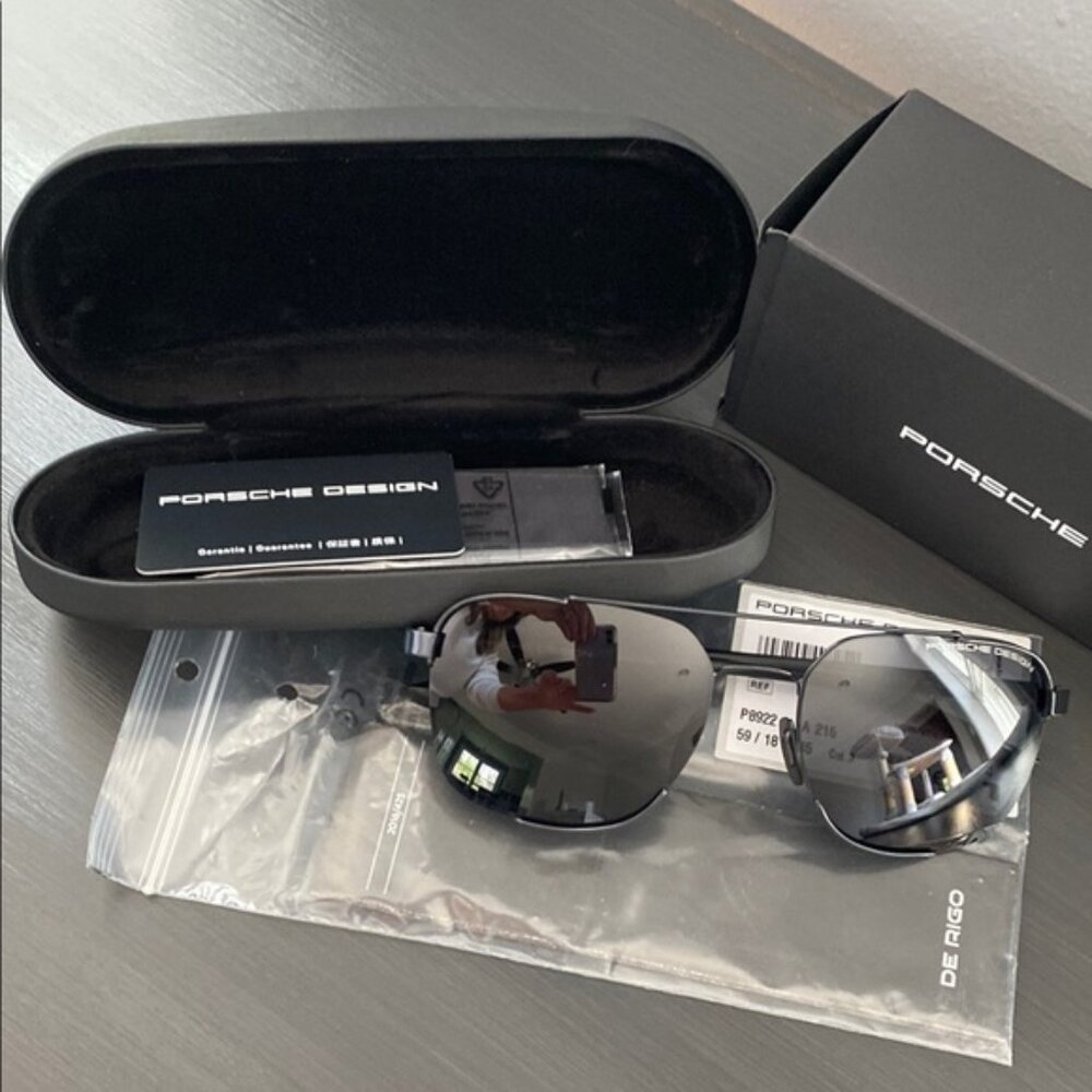 Porsche Designer Black Sunglasses